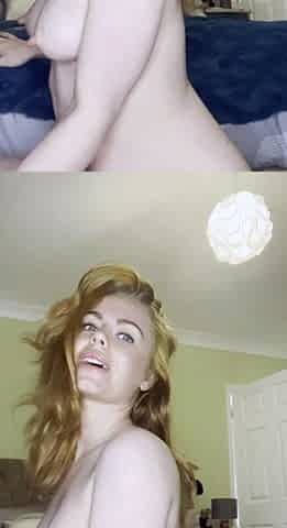 Cute amateur webcam teen girl toying pussy on webcam