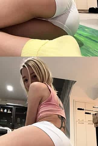 Blonde teen Sierras first erotic masturbation video