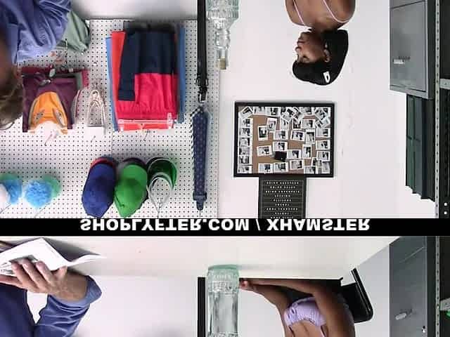 ShopLyfter - Large Titty Ebony Teen Gets Caressed And Banged