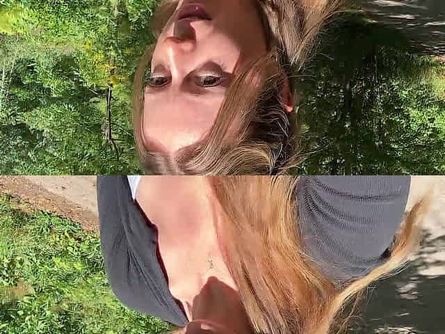 A Walk In The Woods Not ever Felt SO Fine! - Public Climax - Nearly Caught!