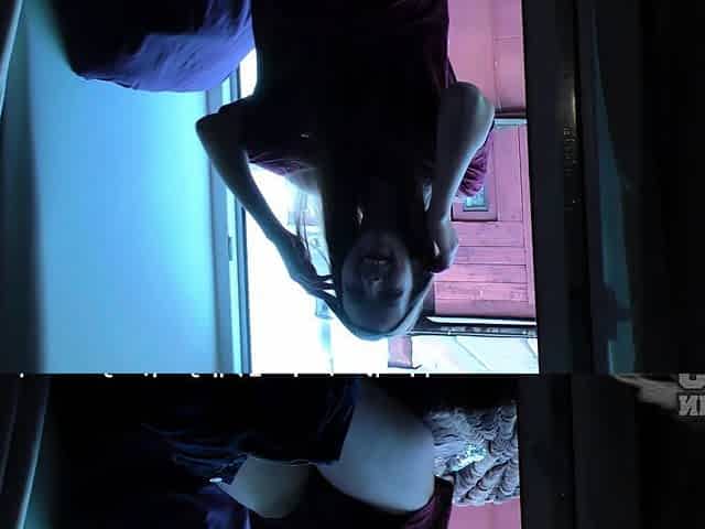 Rebeka Ruby Lets Cameraman Use Dildo on Her Open Window Fuck