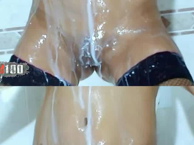 Milk enema for arabian whore - MMM100