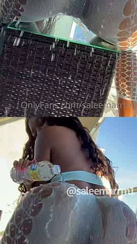 Amateur webcam girl stripping and fingering