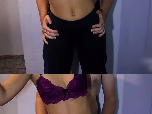 Yoga Pants Assjob Grinding, Dry Hump Cum In Pants, Leggings