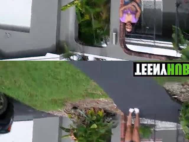 Simping For Breasty Black Neighbour