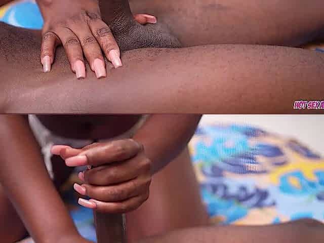 After the massage from my lengthy ramrod, that babe receives it unfathomable inside her cunt.