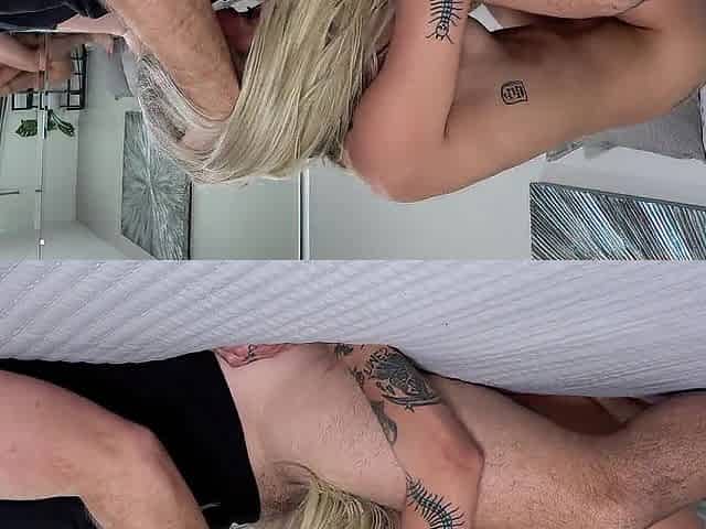 Hawt Golden-haired Rara Knupps Gets Swallows All of Keiran Lee's Hawt Cum