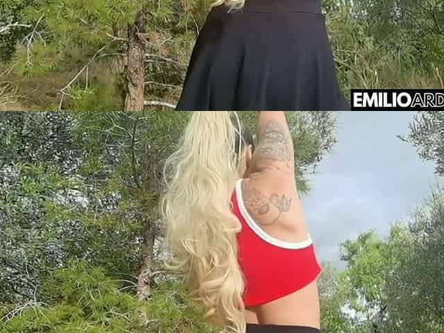 Busty Is Fucked in Nature