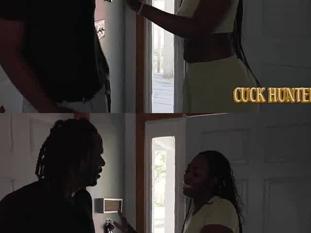Ebony wife cuckold filthy sex