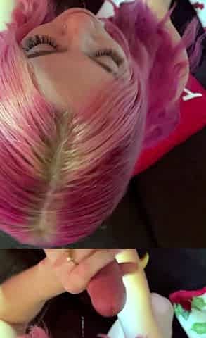 Busty redhead teen blowjob and cock ride