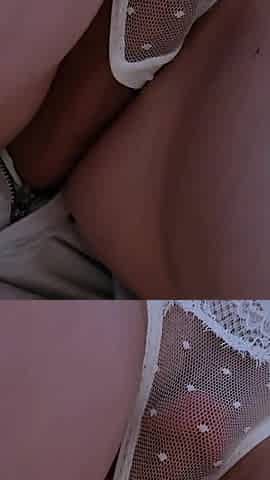 Dirty Stranger Put His Dick Inside My Panties in the Subway and Thinks No One Will See