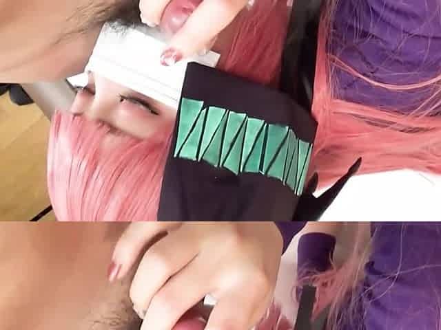 Japanese Babe cosplayer having sex
