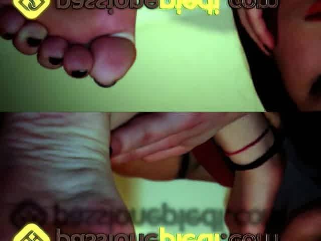 Marvelous Bianca showing her beautiful feet