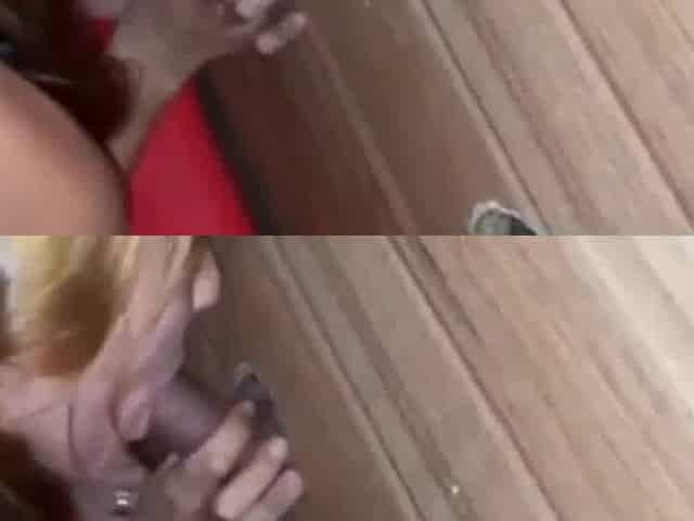 je suce la chaine au gloryhole
