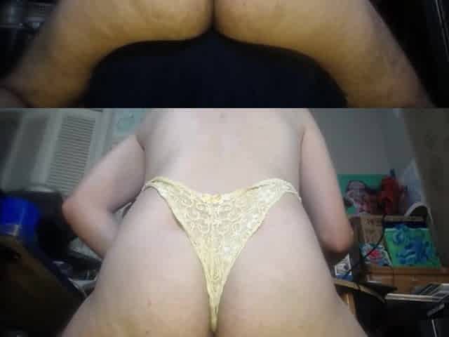 Lollygagmiami yellow panty booty