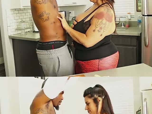 Bbw Sofia Rose Gets Protein Cum Shake