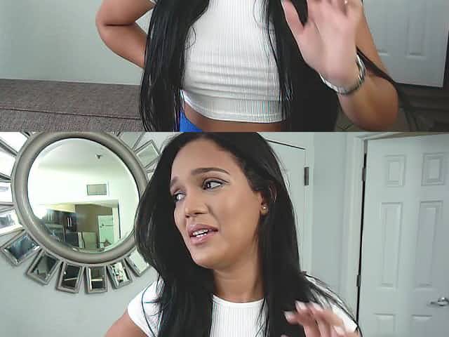 Thick Ass Latina Hottie Takes a Huge Cock Deep Inside Her