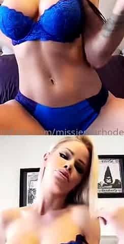 Sexy amateur blonde fingers and toys her wet pussy