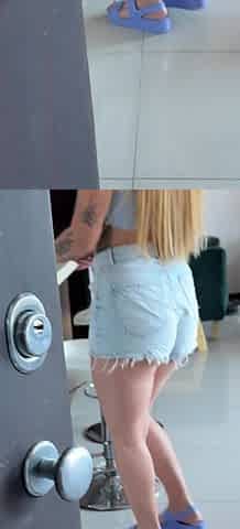 My Sexy Latina Neighbor Needed Help with Her Kitchen but I Ended up Giving Her a Creampie!