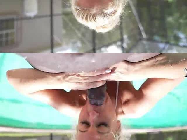 Poolside mother I'd like to fuck gets WAY Juicy