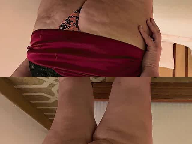 Cali masturbate in some other one hotel in bedroom