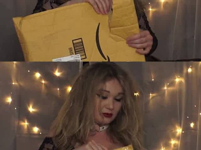 Unboxing two.12. 2019 The slut is back - Thank u for saving me!