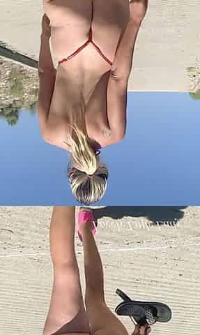 Such An Outstanding Butt ???? (Hot PAWG Walking N Strap Outdoors Loop)