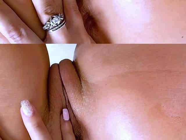 Close up ass play