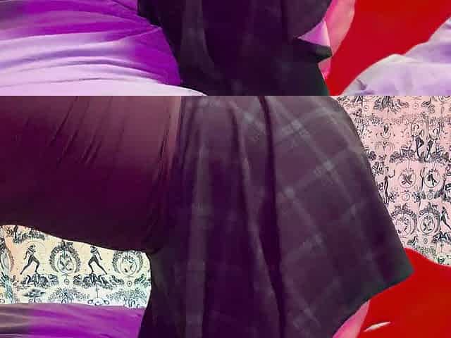 Obese sissy butt spanked red - for charity