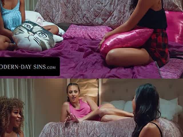 Insane Lesbian Squirt Fest With Gia Derza, Vina Sky, & Jenna Foxx!