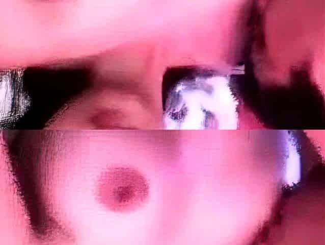 indonesian GF recording selfie video for her boyfriend