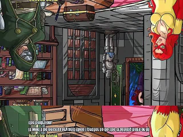 gal with ideal large boobs and large booty undresses for her dominant - doomination gameplay