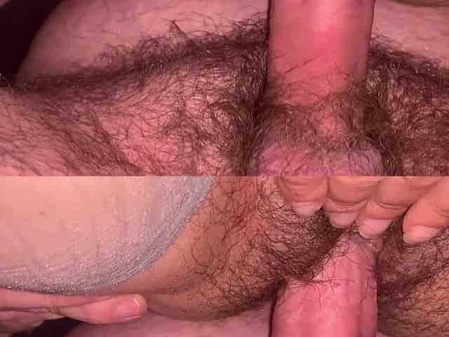 Doggy Style Fuck in Ripped Pantyhose Shot From Underneath