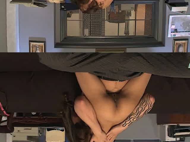 Light and slender Oriental chick Cali Lee can easily be lifted up and drilled