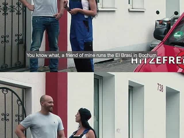 HITZEFREI Texas Patti screams whilst being pounded by a large dick