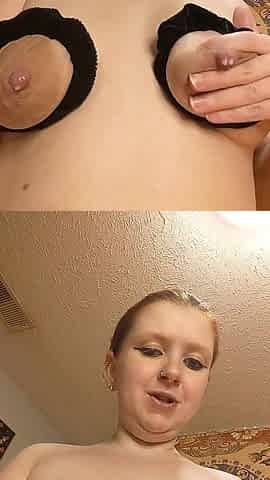 Making My Tits Leak