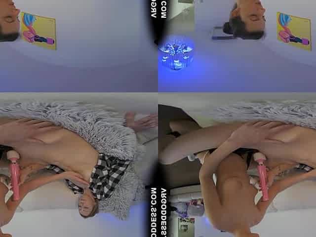 Rebeka Ruby Fucks Bleika With Strapon Hot Lesbian Sex Hitachi To Make Her Cum