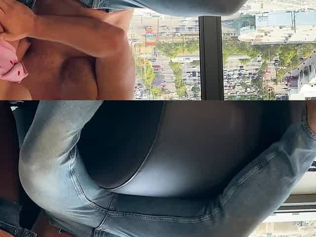 Hot Asian Tryout New Sex Chair with White Guy