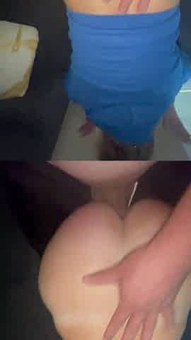 Step mother bang hard and cum in her cunt sexy, doggy