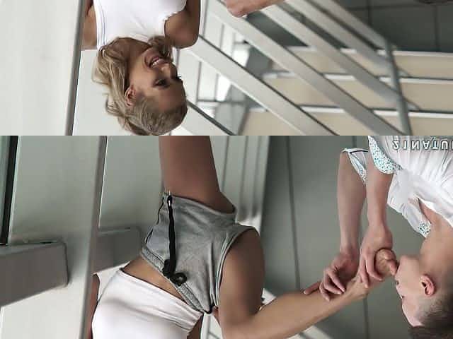Charlie dean fucks sexy feet and wet pussy of tanned babe Veronica Leal