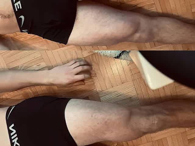 Biggest working out coregasm orgmasm (Hands free climax)