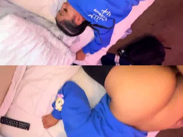 Hot Black Maid Does Some Webcam Black and Ebony