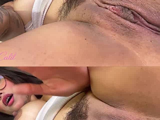 Bulky Cutie Up Close Filthy Creampie - Nini Calil