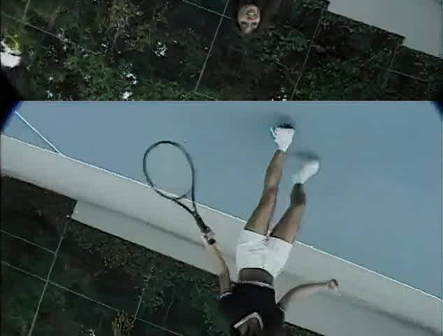 Lascivious man fucks 2 hawt chicks hard in the tennis court