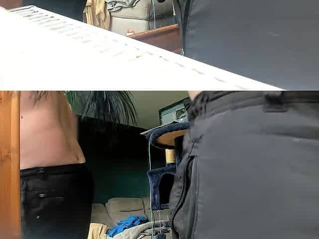 in nature's garb back , on cam none desires to disrobe me