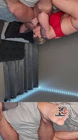 Slide Those Red Panties Over and Let Me Creampie!