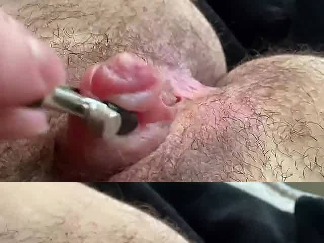Shy FtM ribald talks when close to cumming