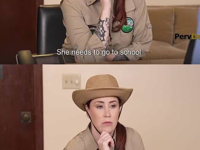 Expulsion Averted By Letting Principal Have His Way With mother I'd like to fuck IN Uniform