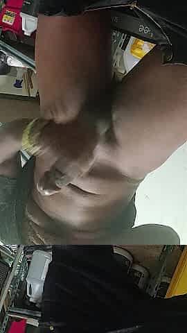 Nearly GOT CAUGHT!! MASSIVE EJACULATION FROM THIS OVERWEIGHT BBC