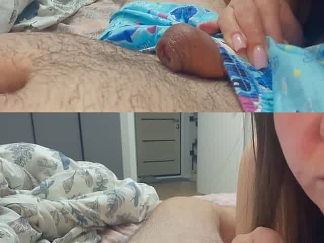 My Stepdad's Tiny Cock Fills My Inexperienced Mouth with Cum